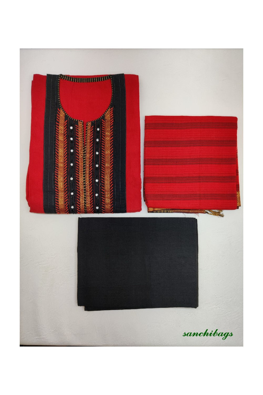 Unstitched Material