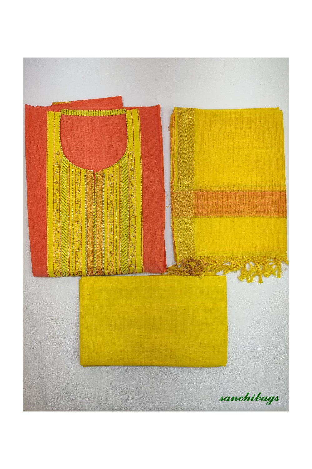 Unstitched Material