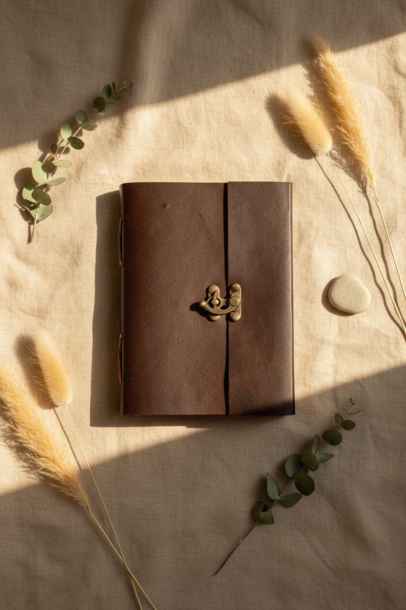 Handmade Notebook - Leather Cover