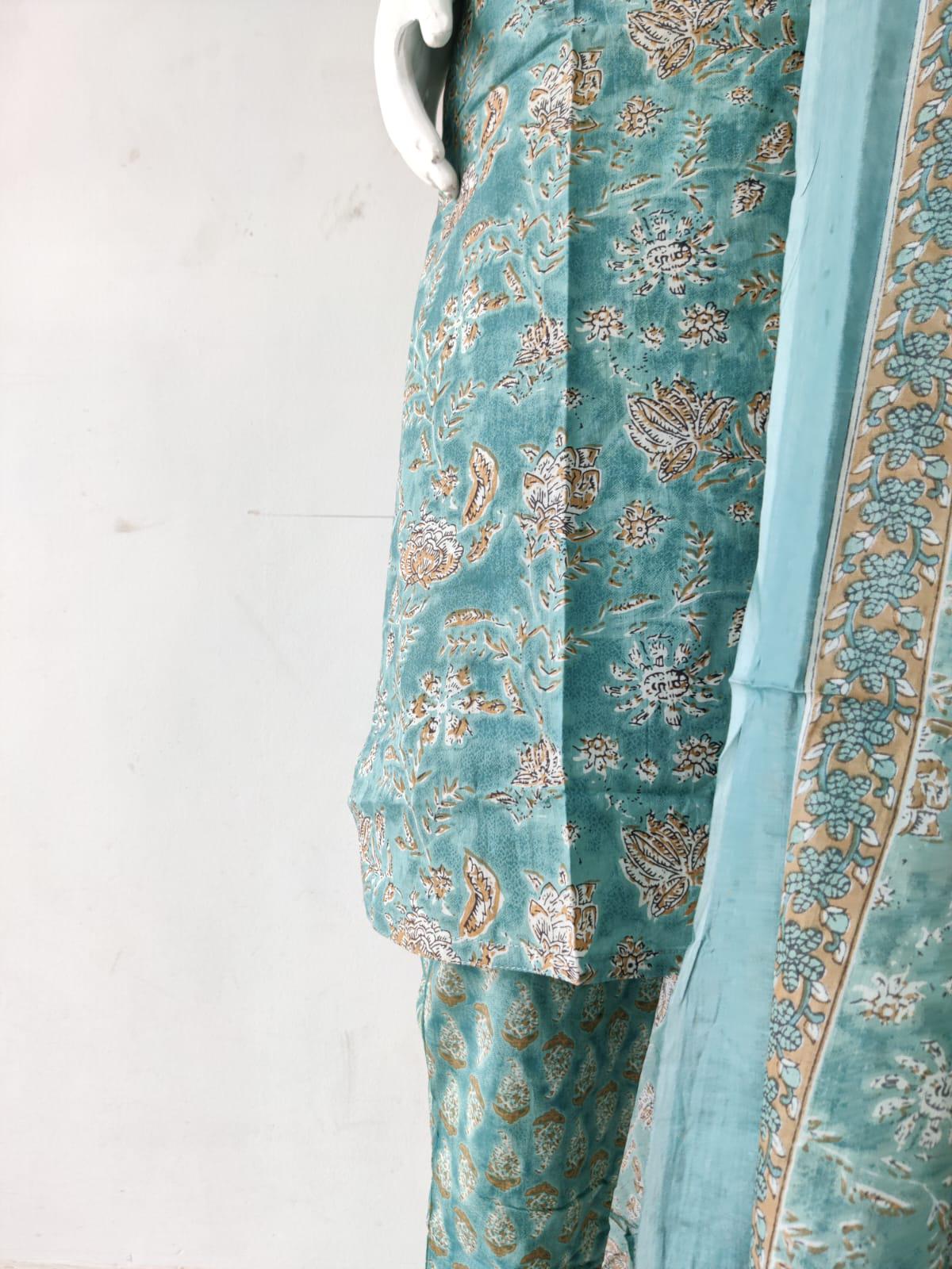 BLUE KURTA SET