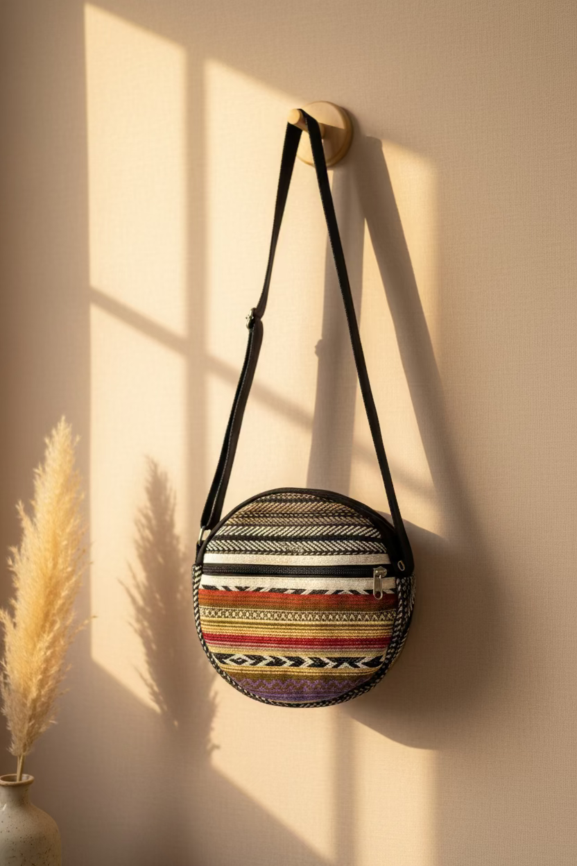 Round Sling Bags