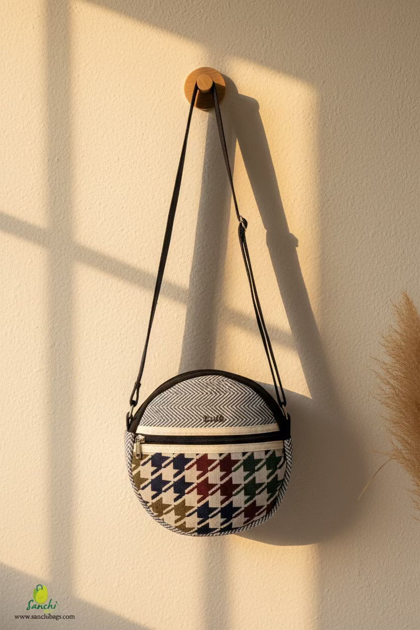 Round Sling Bag