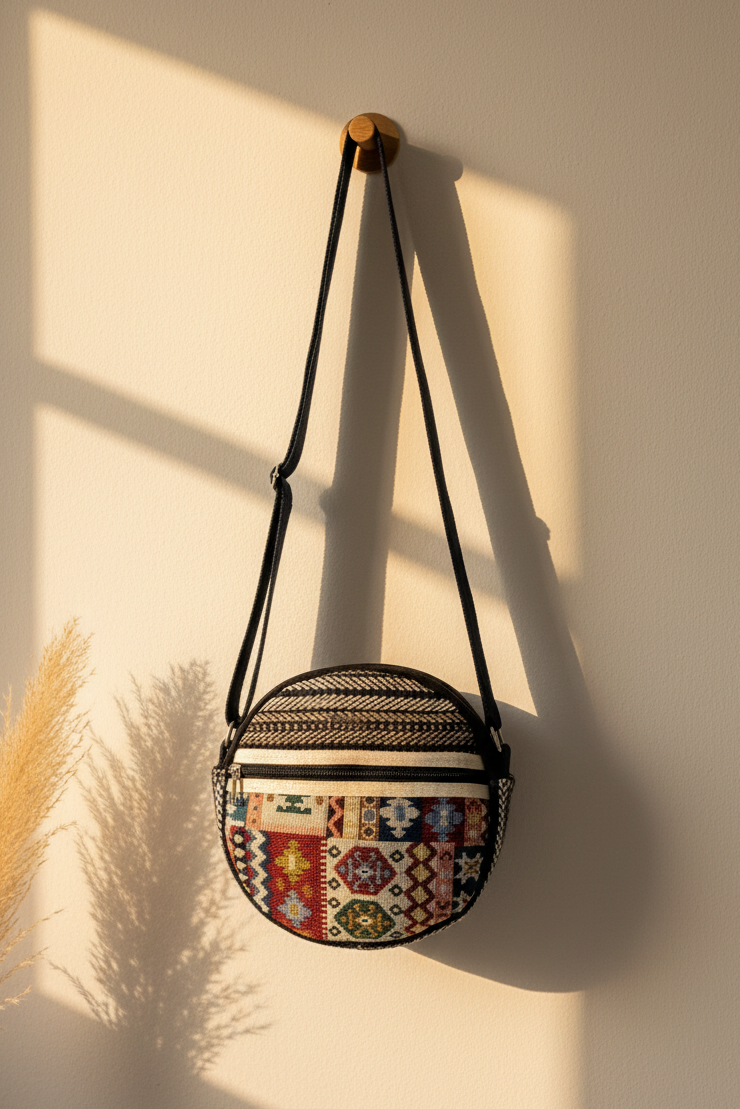 Round Sling Bag