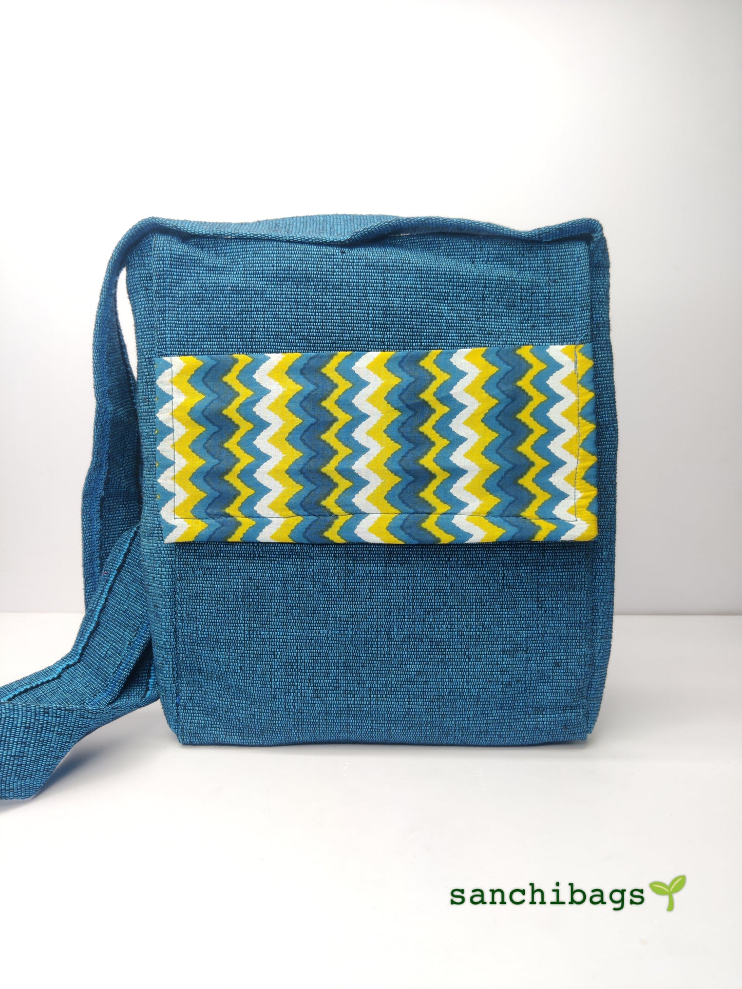 SANCHI BAG WITH KALAMKARI