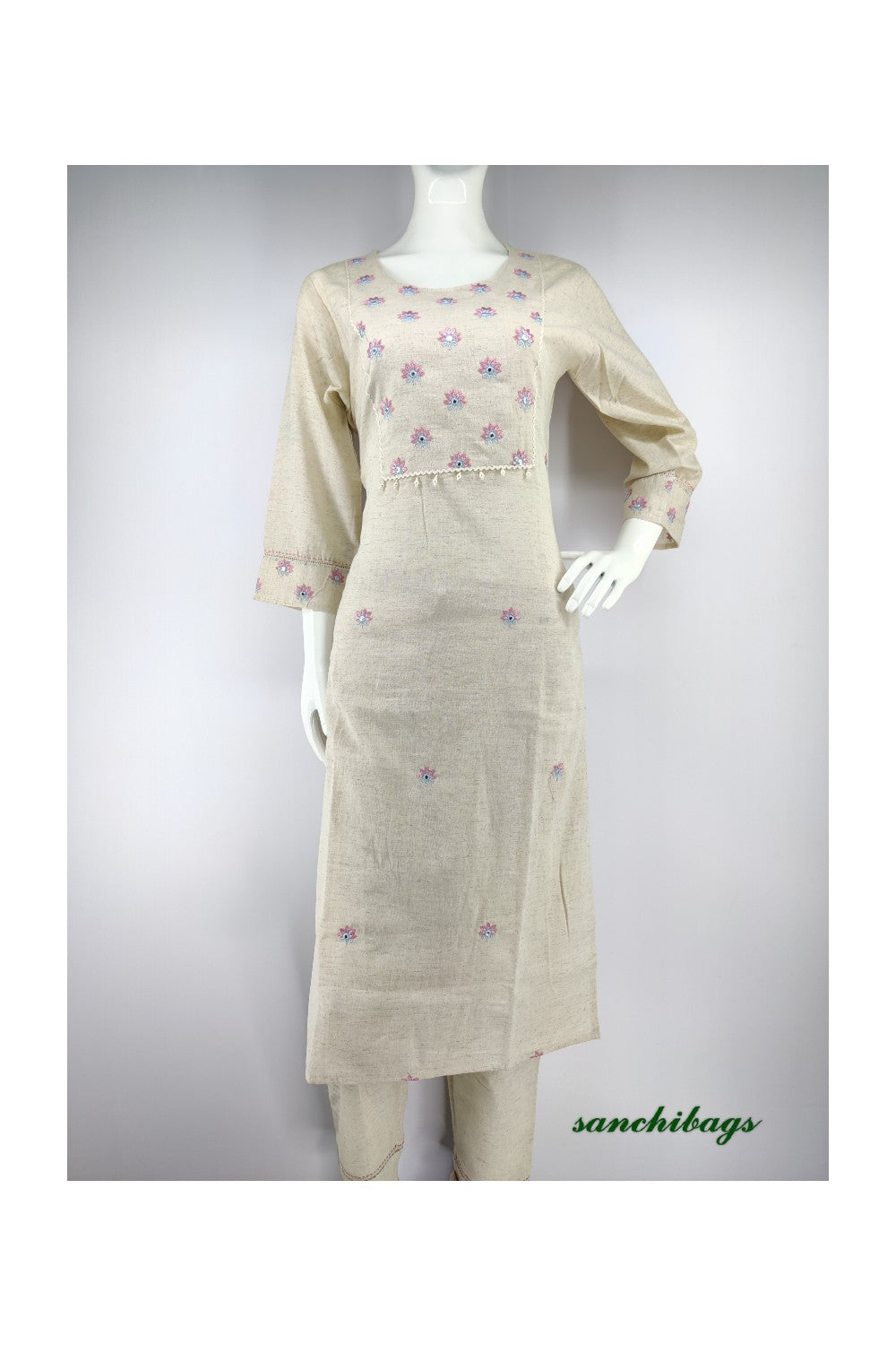 Off White Salwar