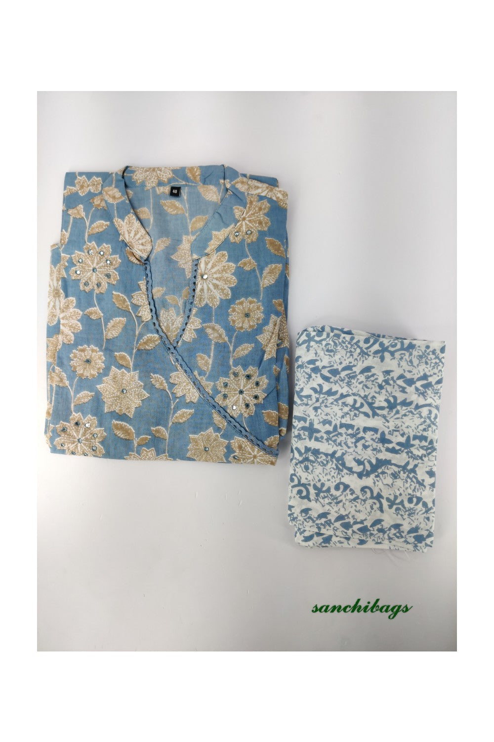 Blue Salwar Set