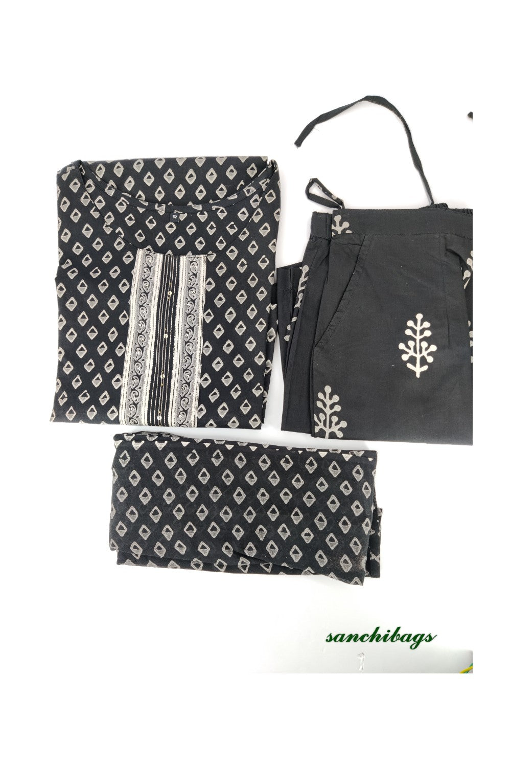 Black Salwar Set