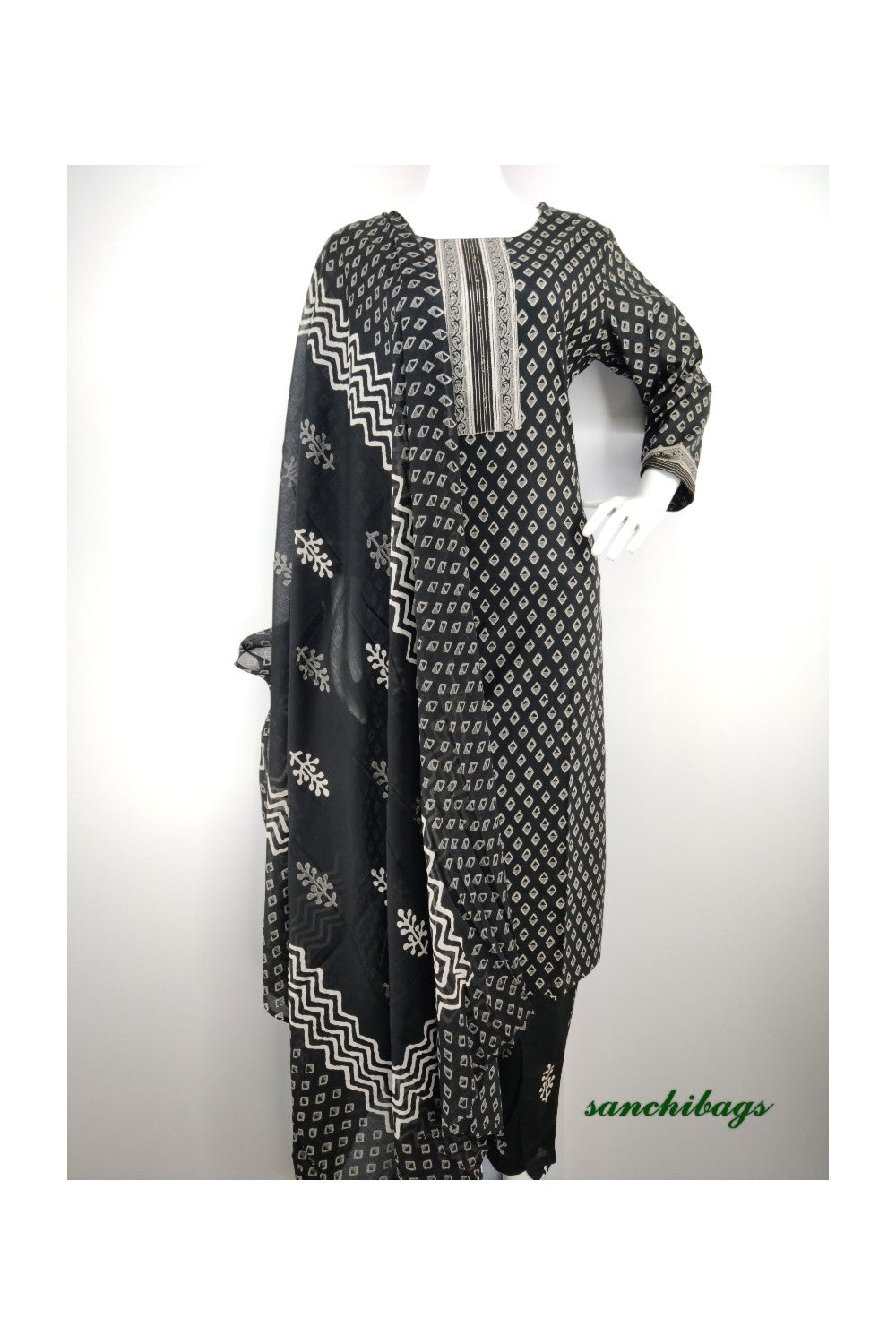 Black Salwar Set