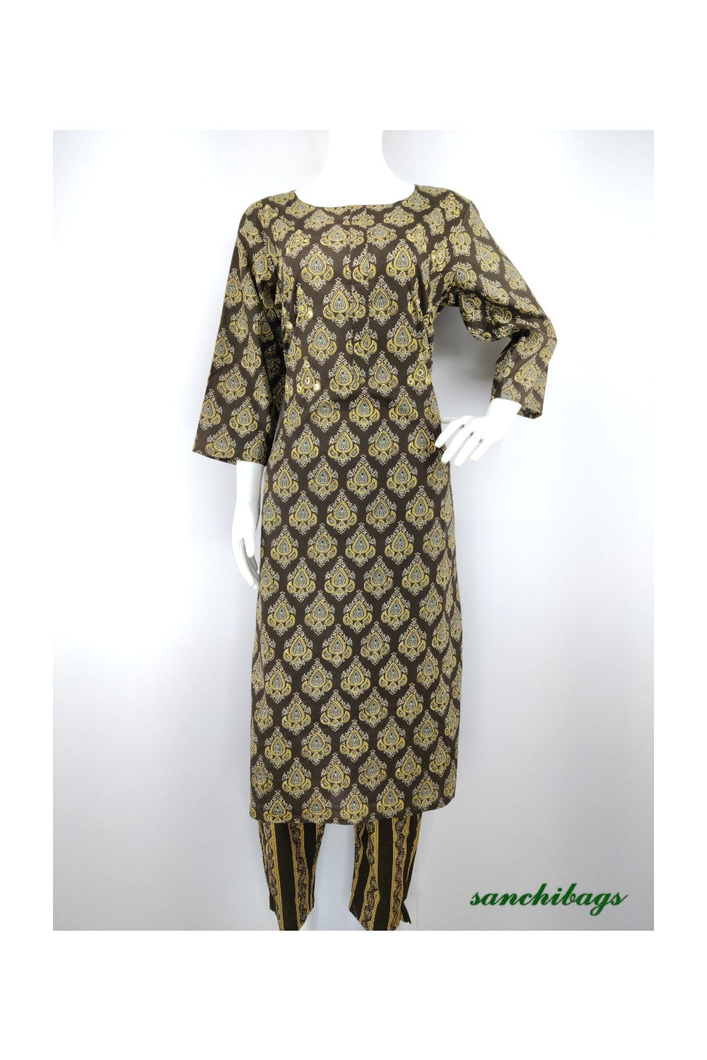 Brown Salwar Set