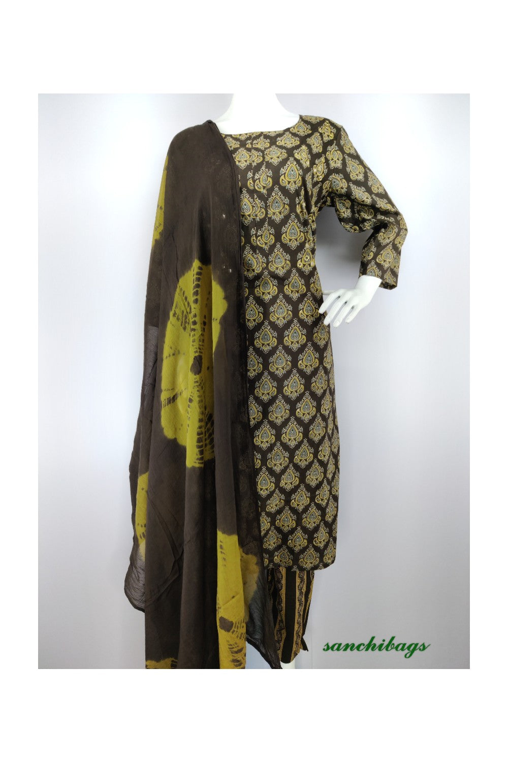 Brown Salwar Set