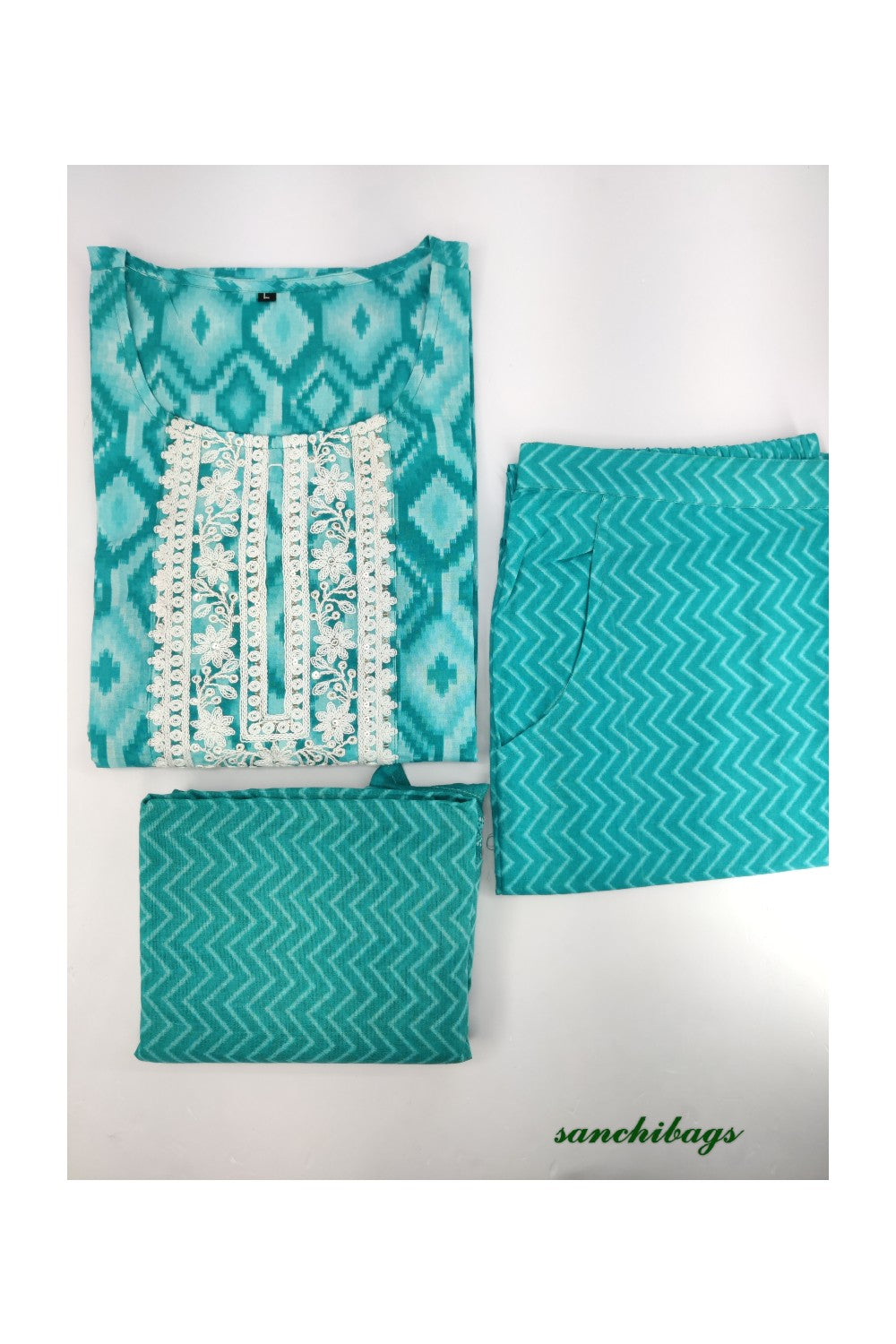 Blue Salwar