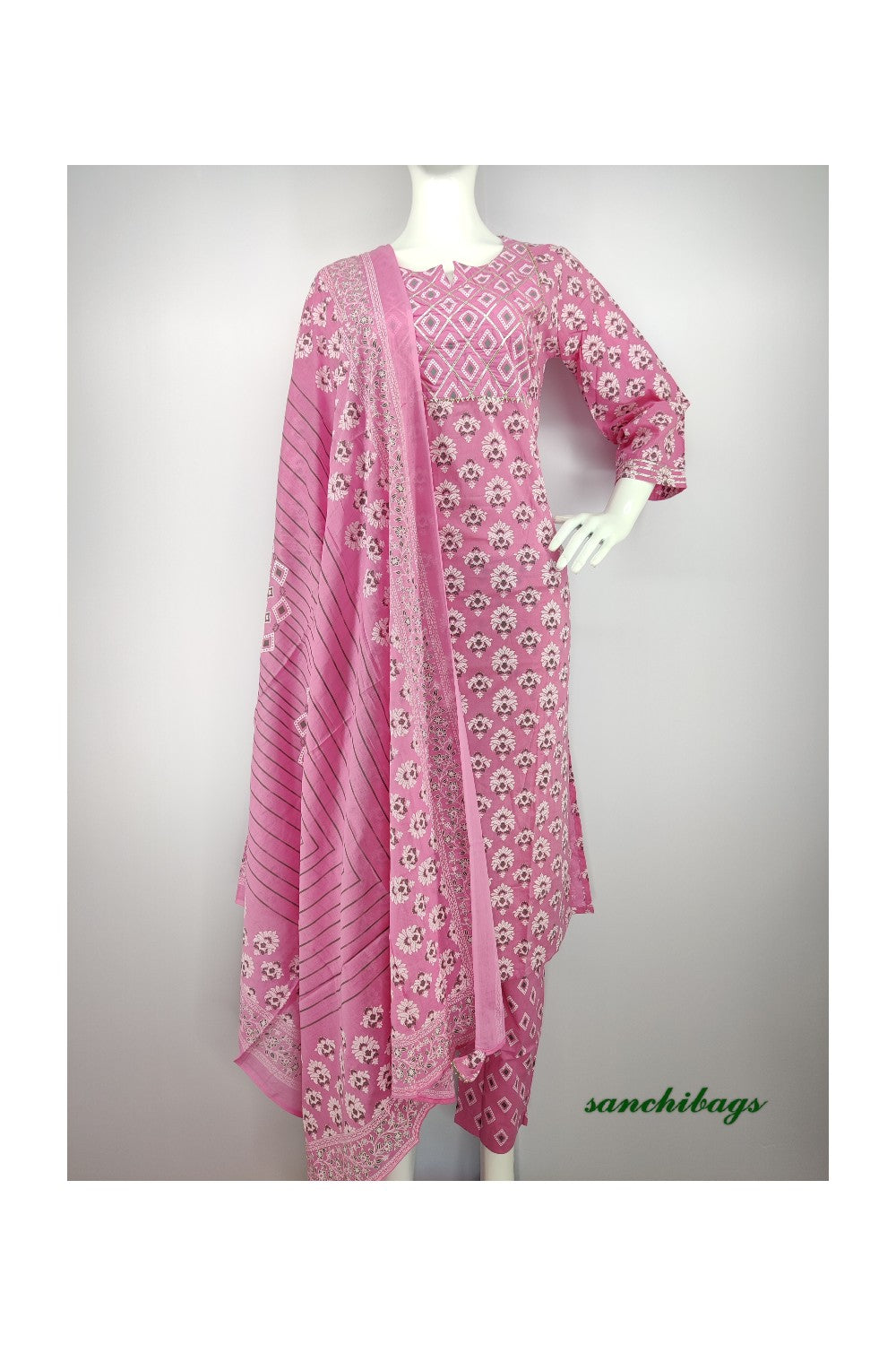 Pink Salwar Set
