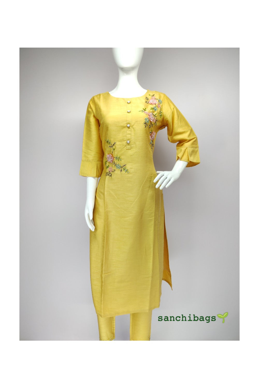 YELLOW SALWAR SET