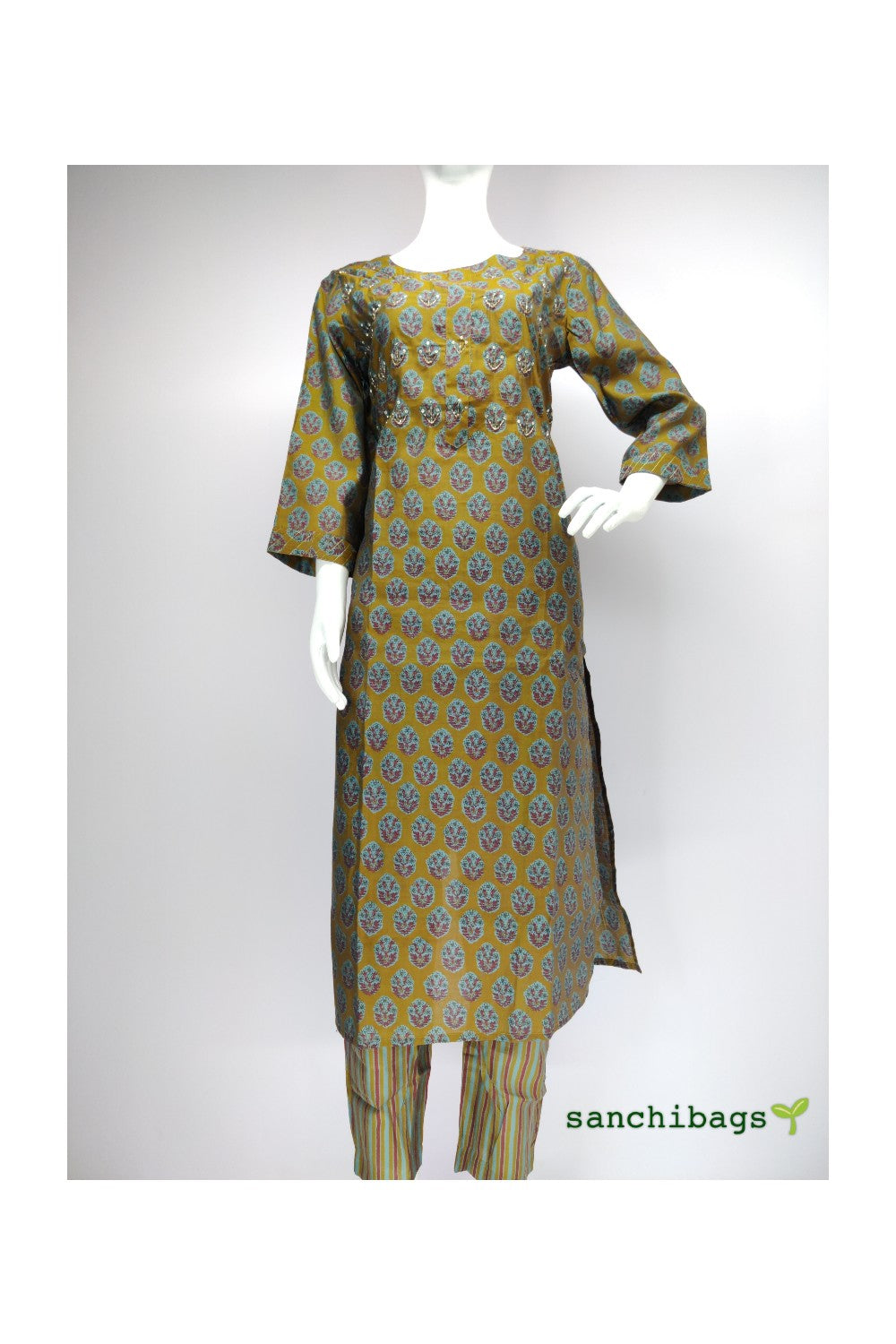 BROWN SALWAR SET