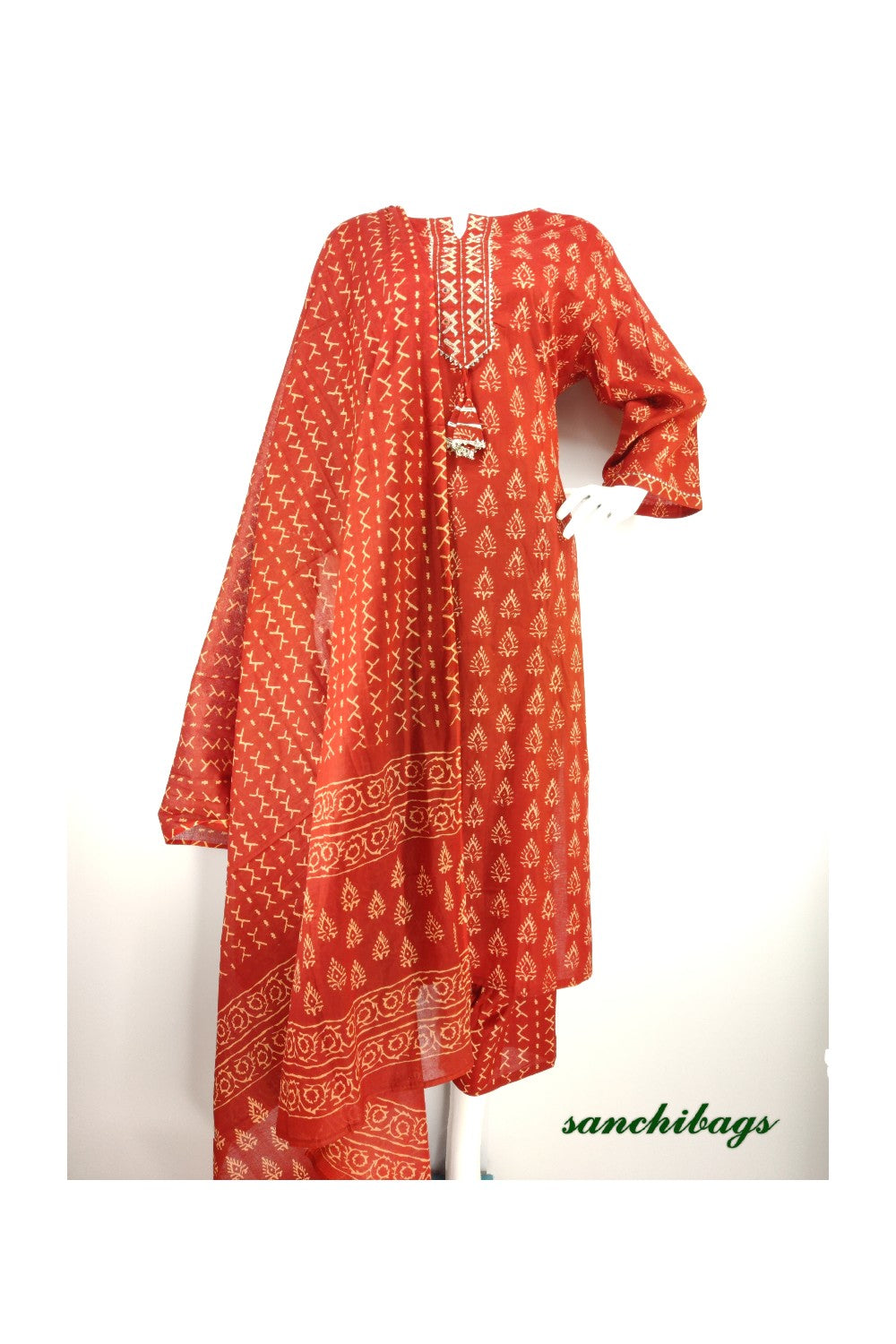 Red Salwar Set