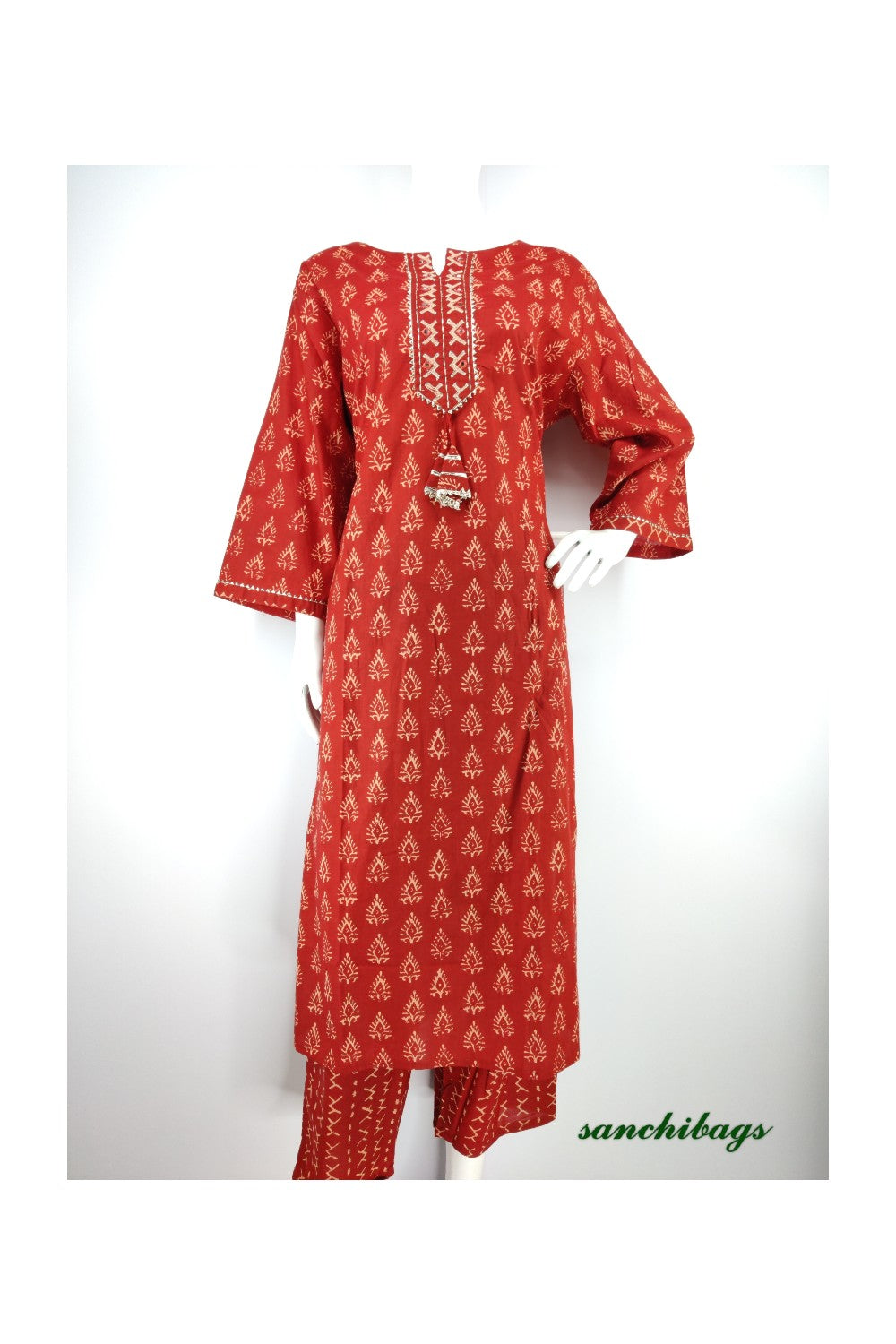 Red Salwar Set