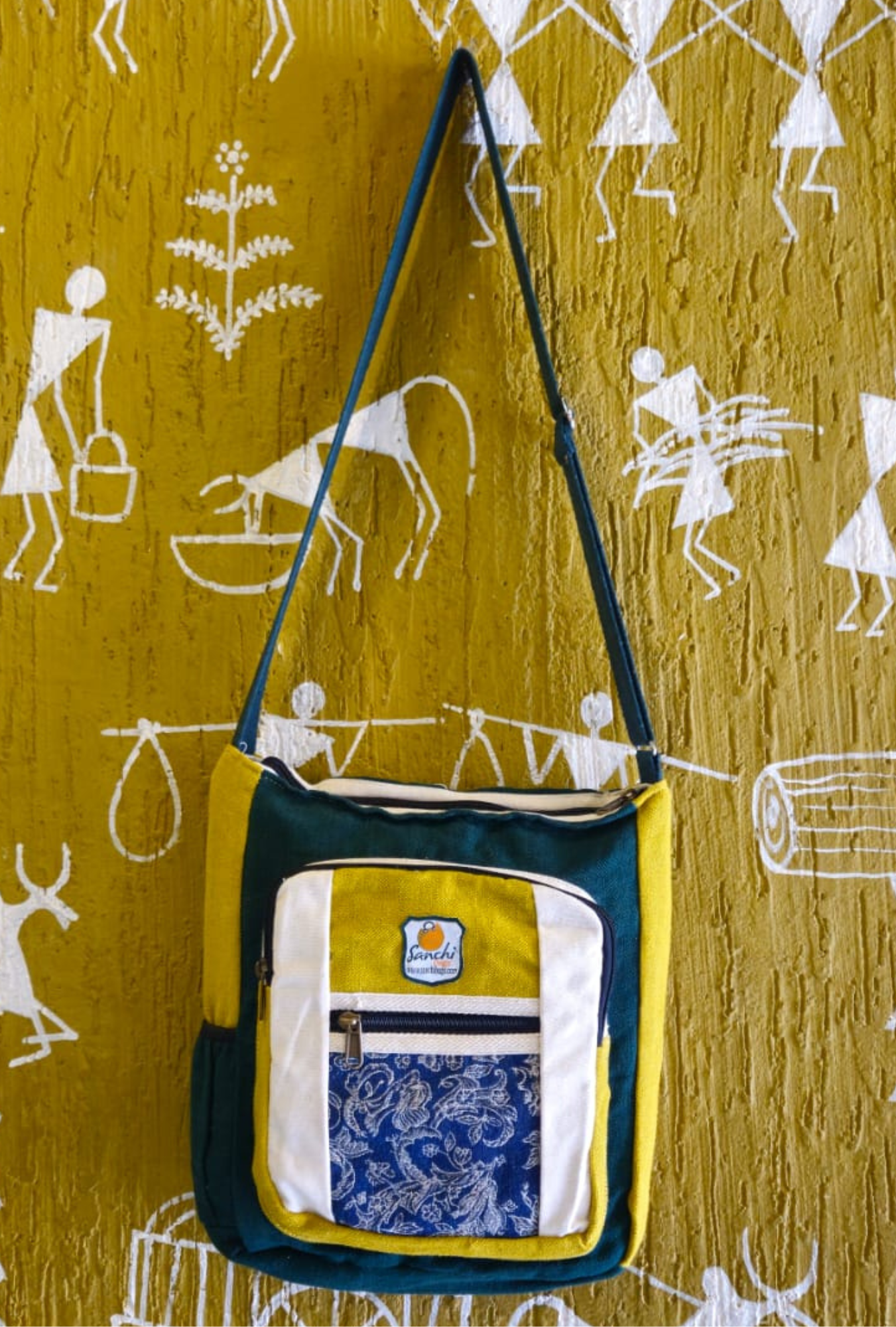 Cotton sling Bag