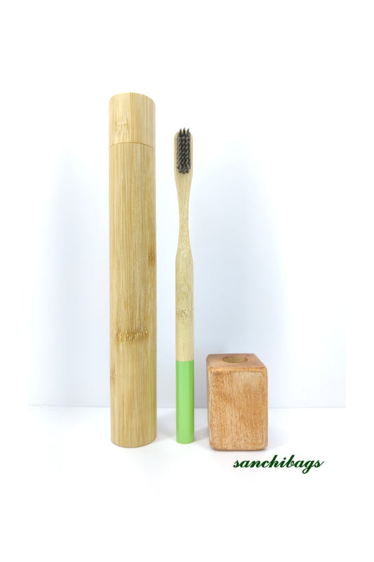 Toothbrush Stand & Travel Tube Case Combo