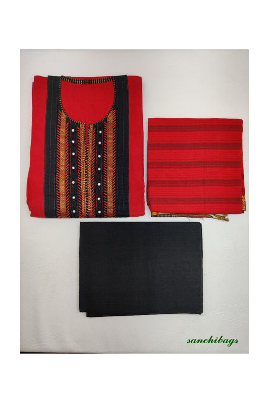Unstitched Material