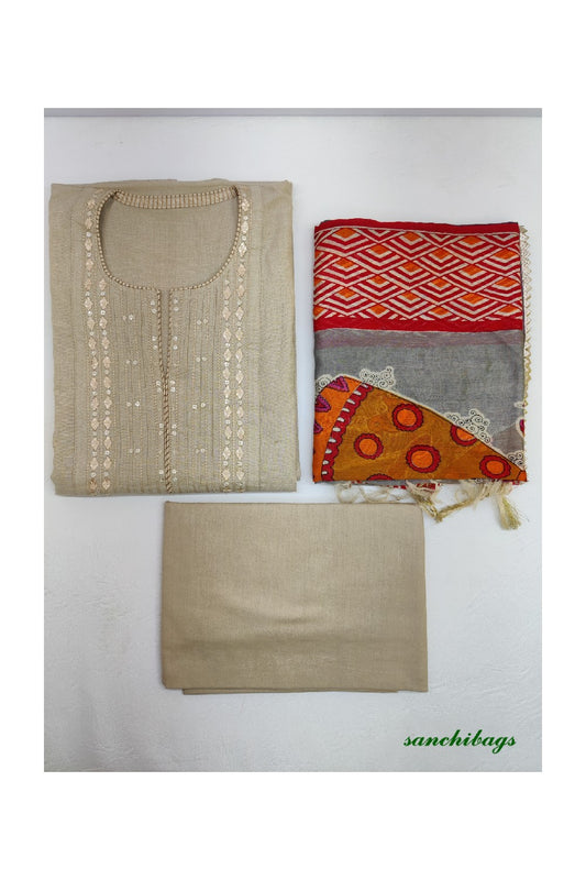 Unstitched Material