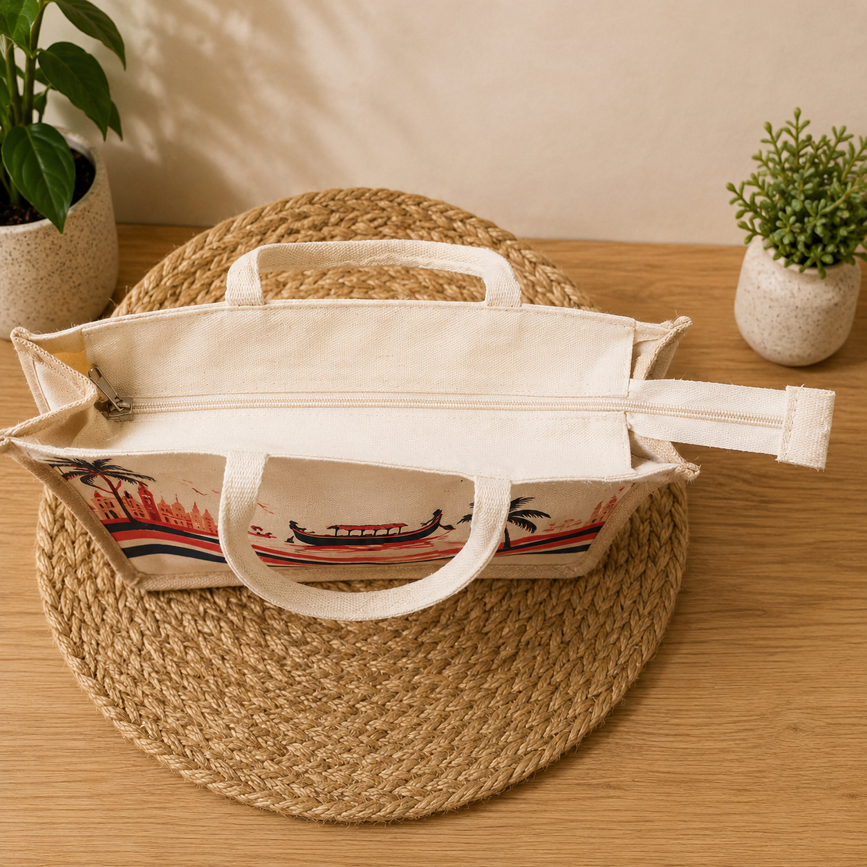 Jute shopper