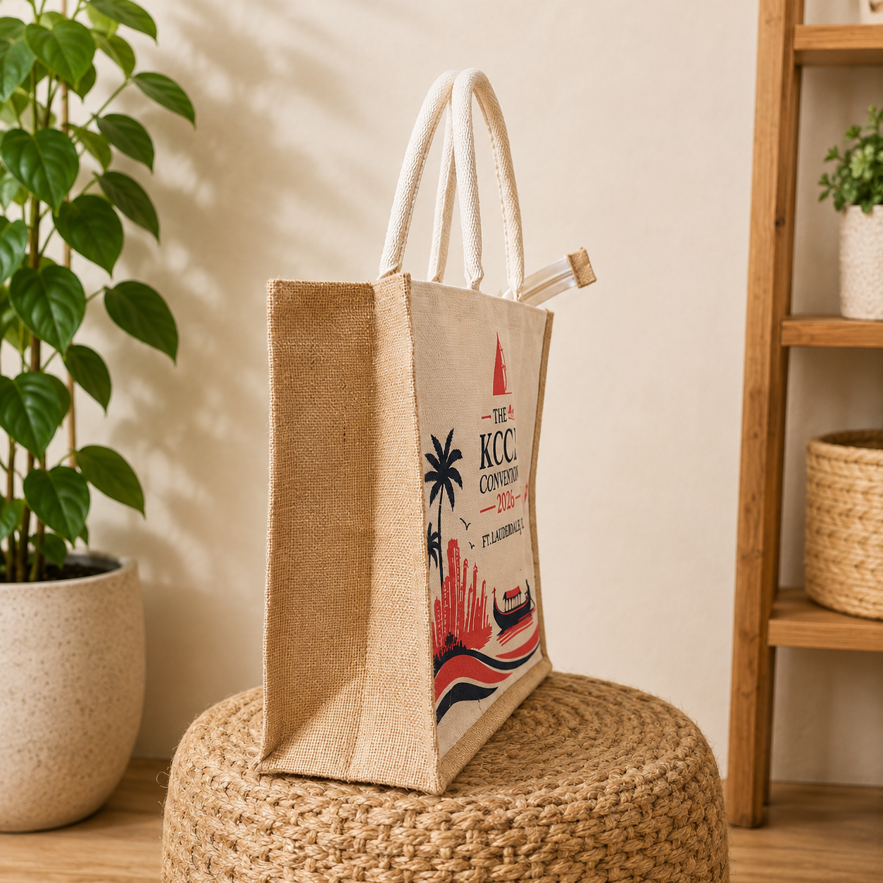 Jute shopper