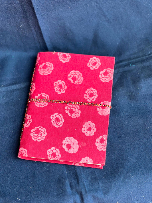 Handmade Notebook - Cloth cover