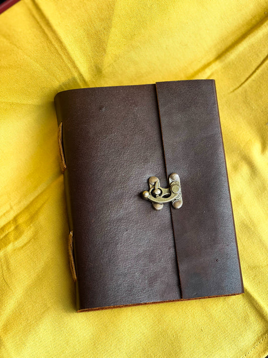 Handmade Notebook - Leather Cover