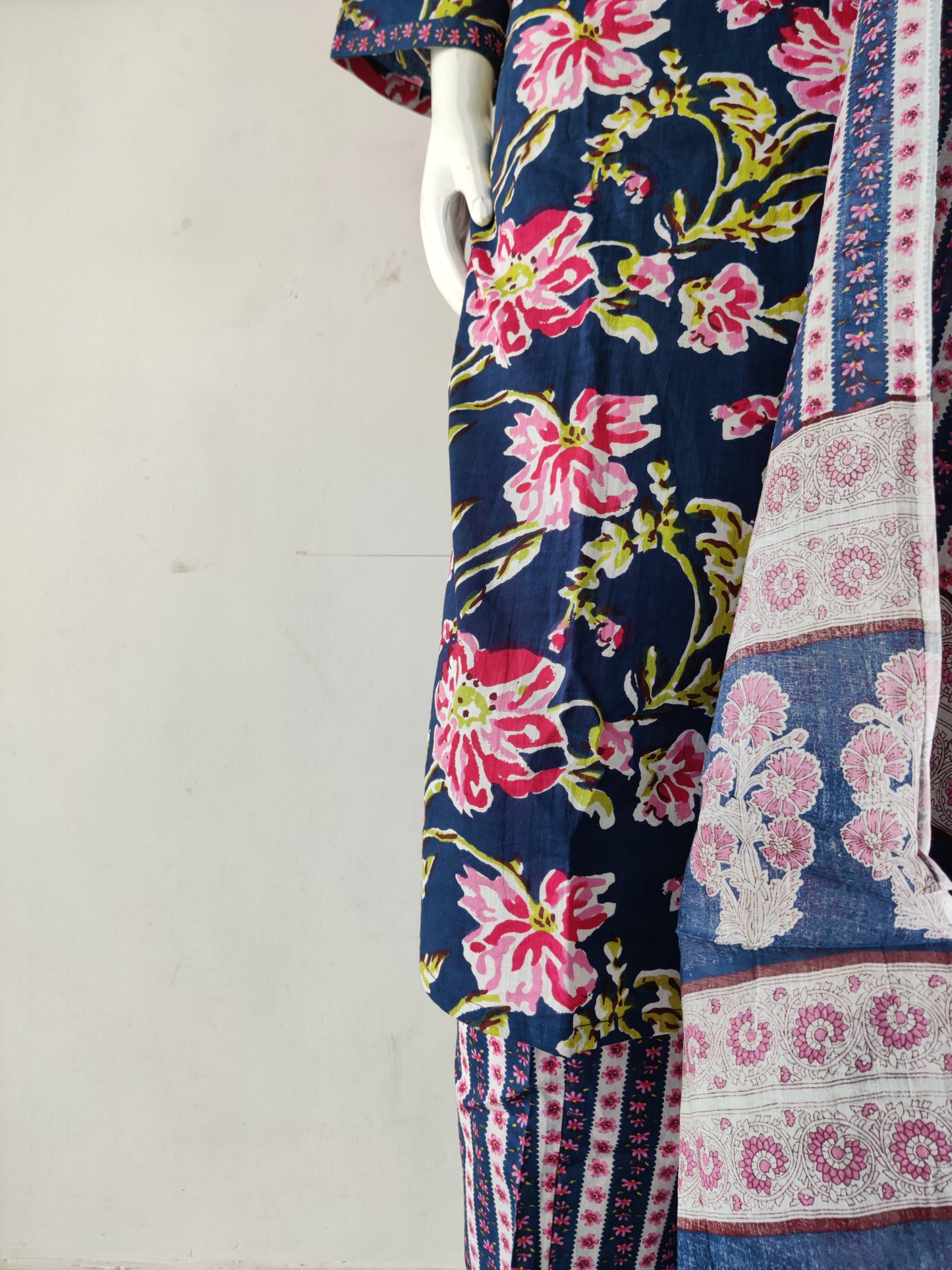 BLUE KURTA SET