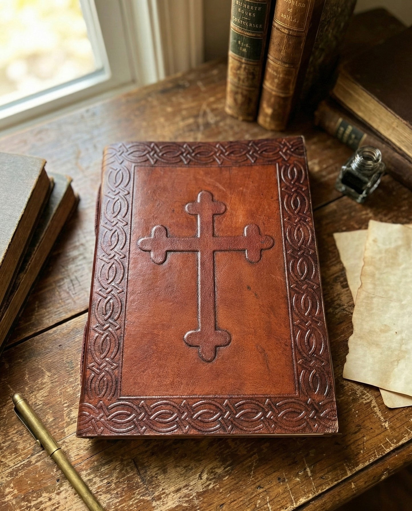Leather Journal Large