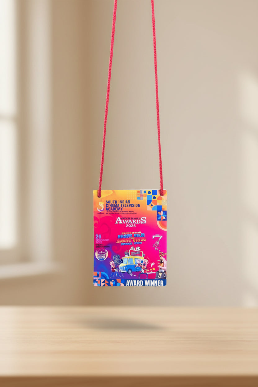 Cardboard Ids DSB023 Cardboard ID Card With Rope – SanchiBags