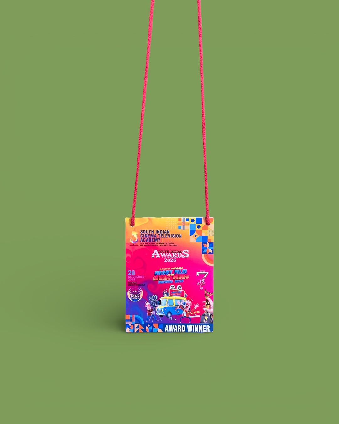 DSB023 Cardboard ID Card With Rope