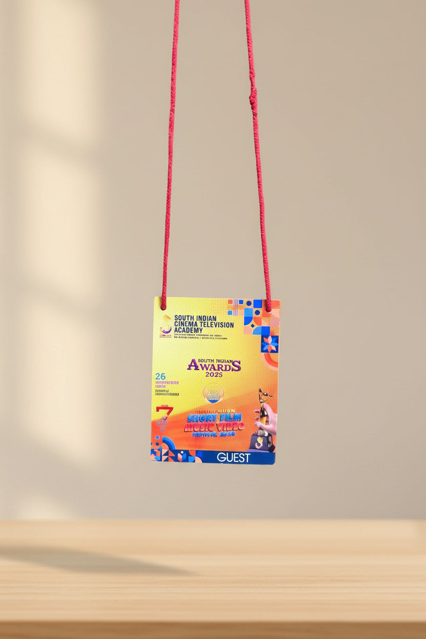 Cardboard Ids DSB023 Cardboard ID Card With Rope – SanchiBags