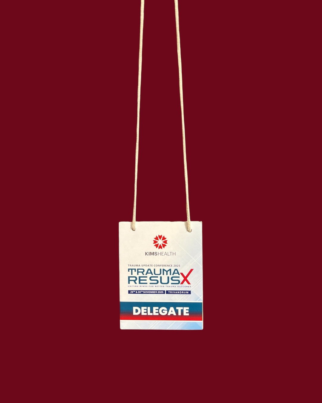 DSB023 Cardboard ID Card With Rope