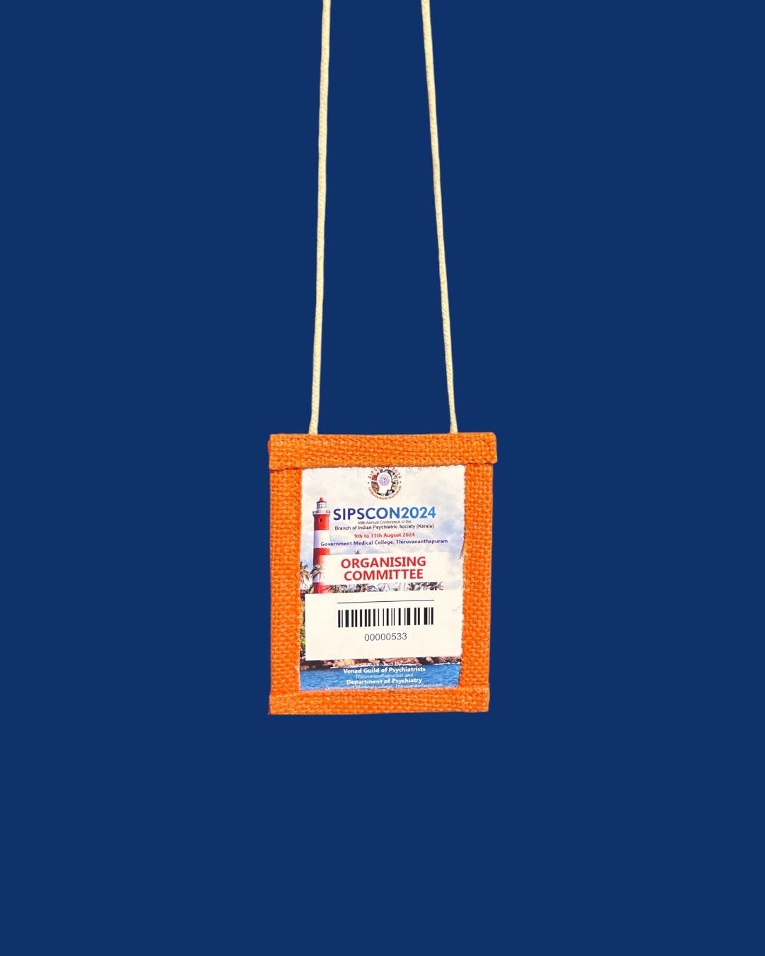 DSB042 Jute ID WIth Rope