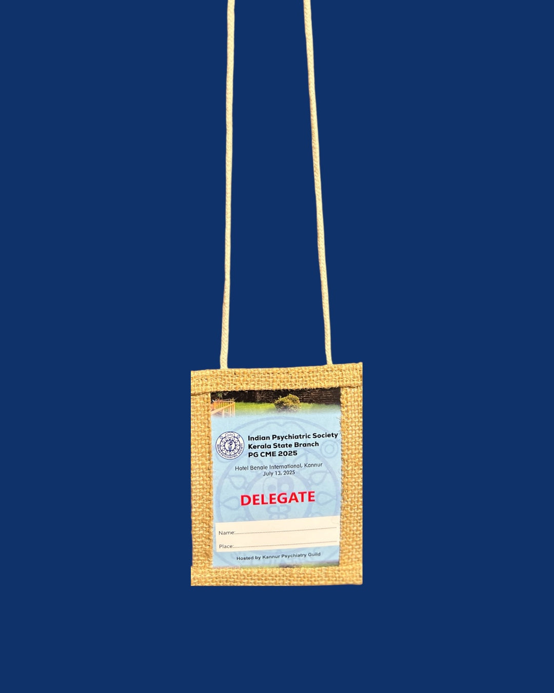 DSB042 Jute ID WIth Rope