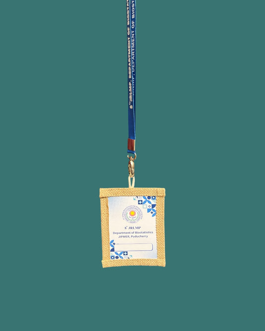 DSB099 Jute ID With Lanyard