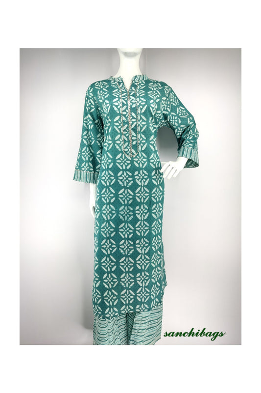 Green Salwar