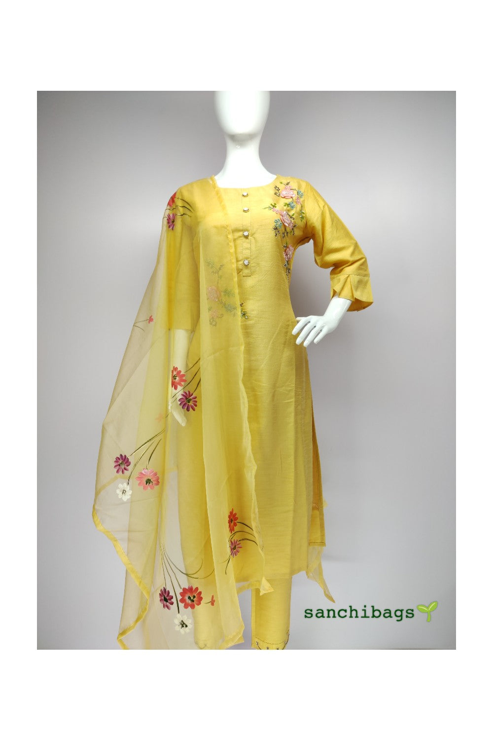 YELLOW SALWAR SET