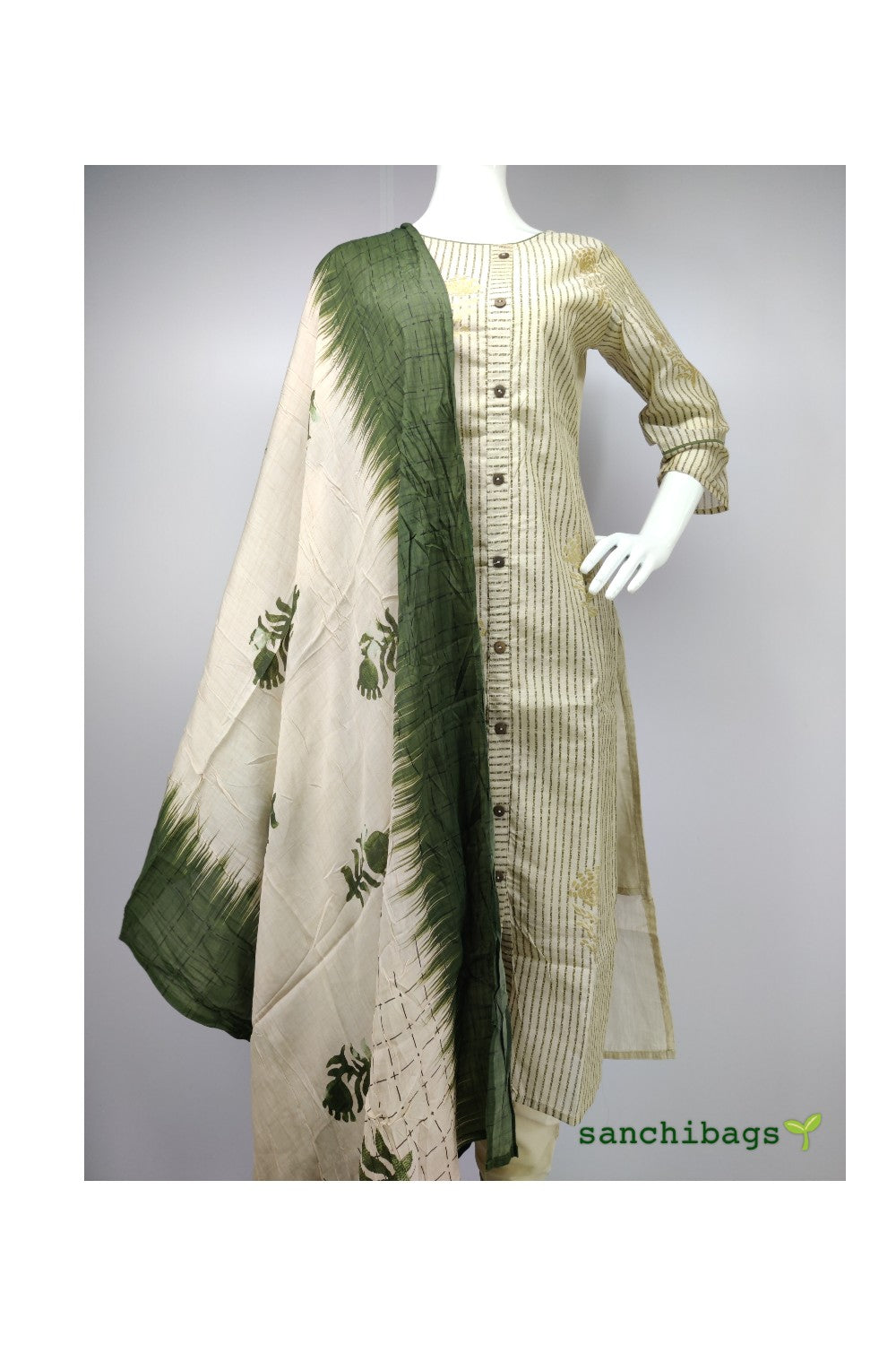 CREAM COLOUR SALWAR SET