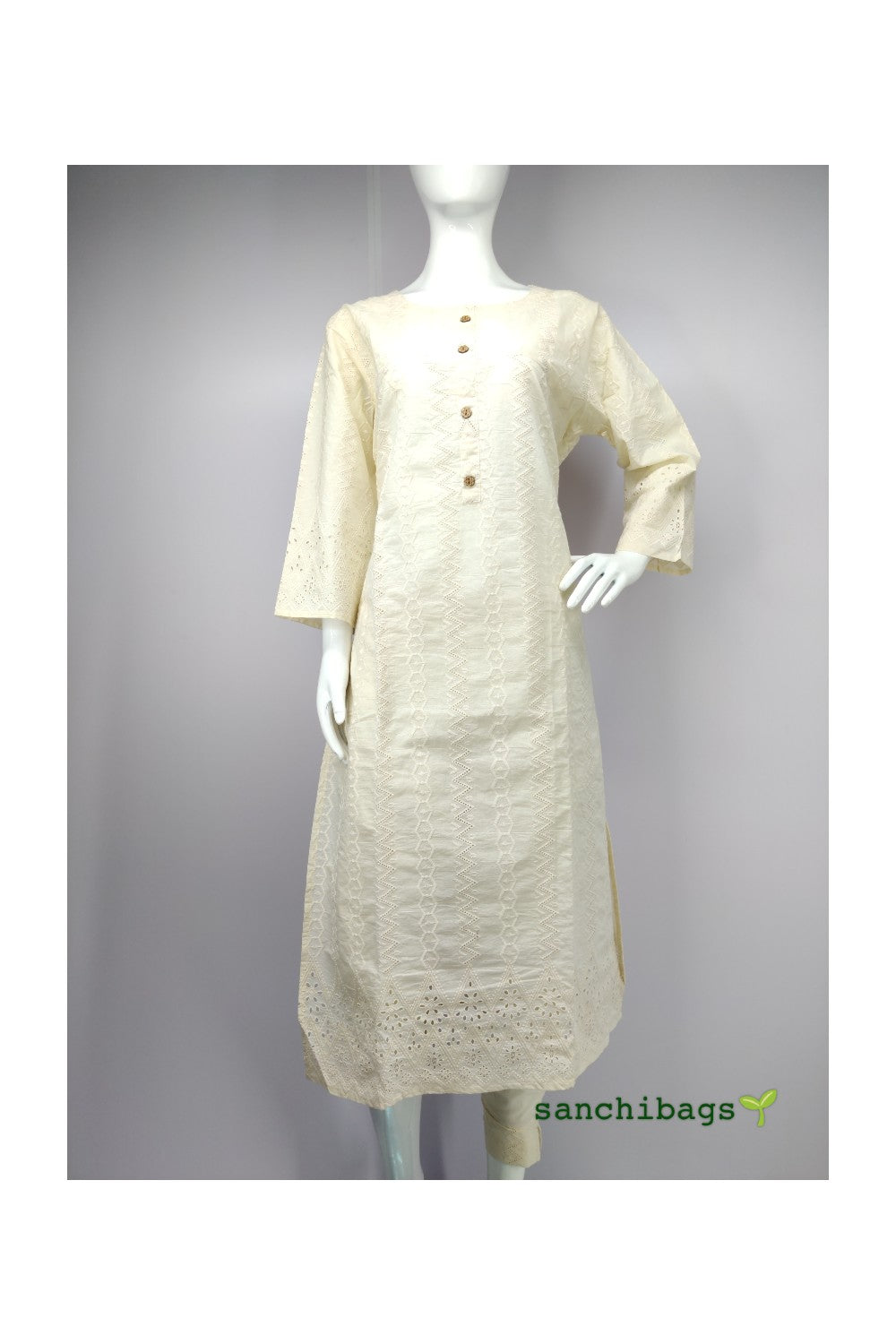 CREAM COLOUR SALWAR SET