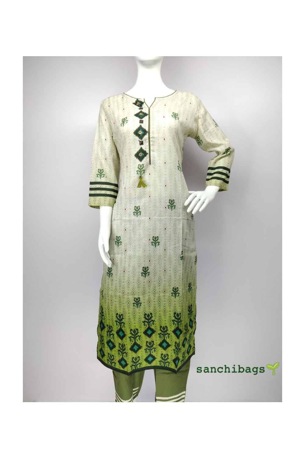 WHITE SALWAR SET