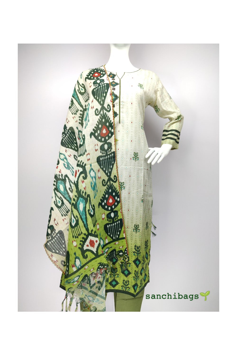 WHITE SALWAR SET