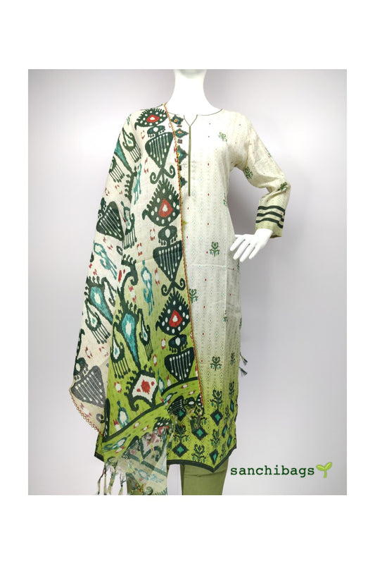 WHITE SALWAR SET