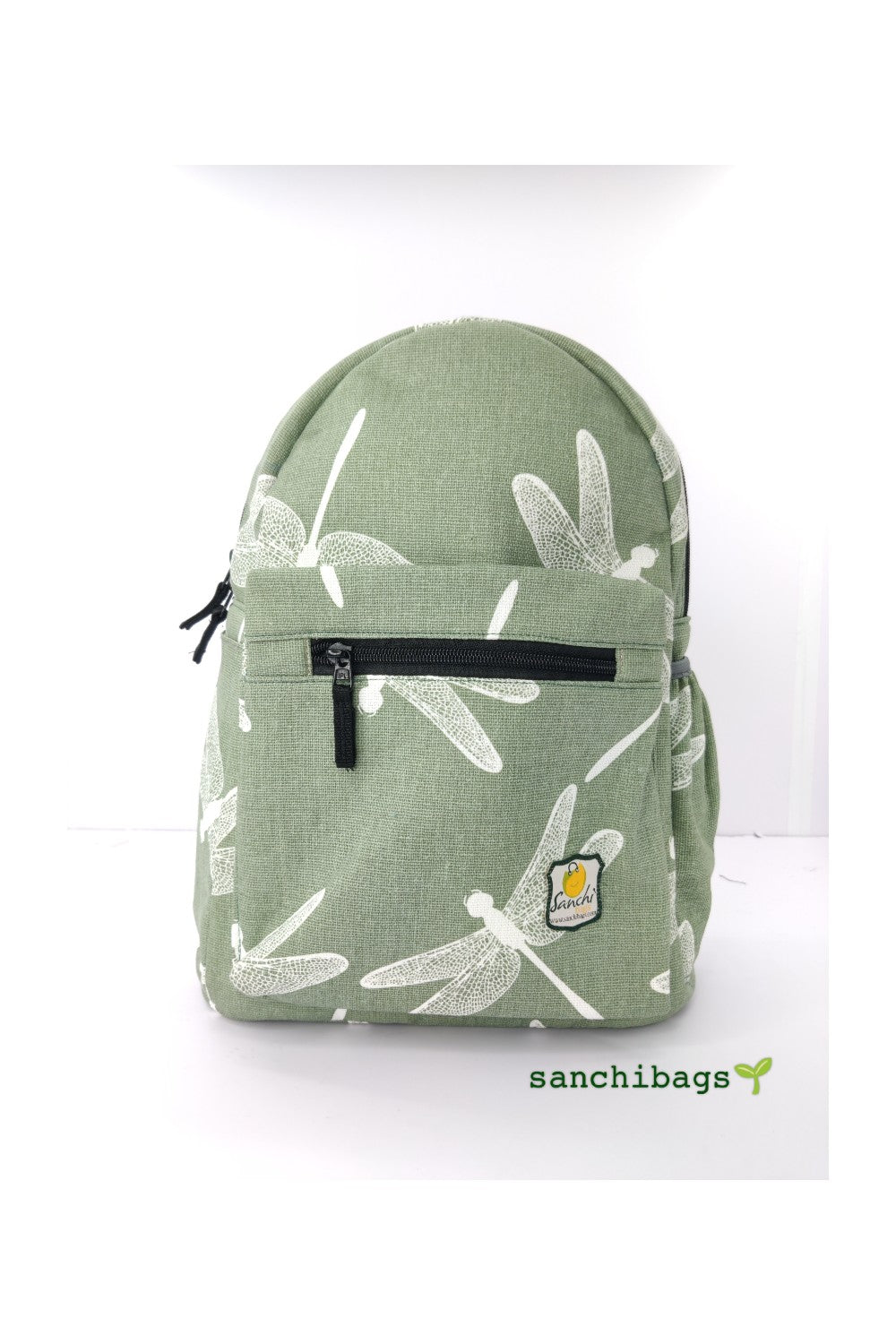 Buy SANCHI Bags ECO - Friendly Cotton Khaki and Military Colour School Bag  with Laptop Compartment at Amazon.in