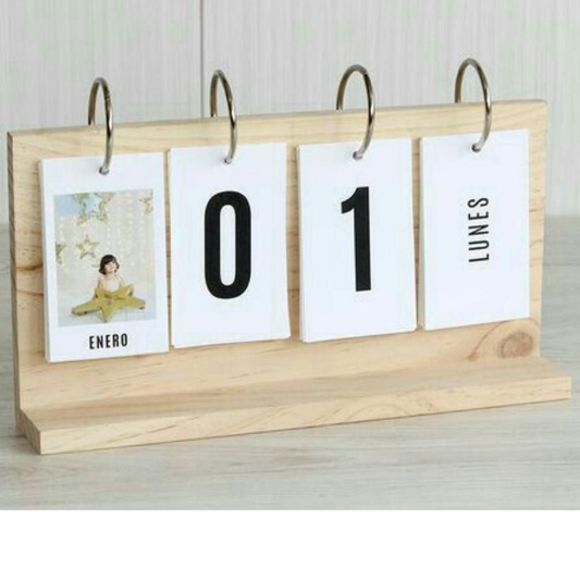 Wooden Calendar