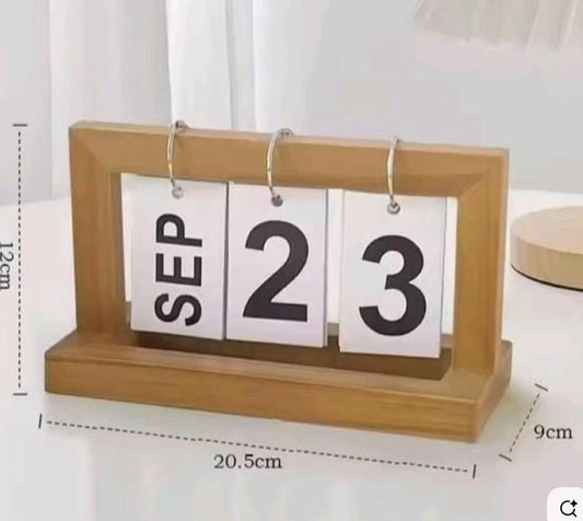 Wooden Calendar