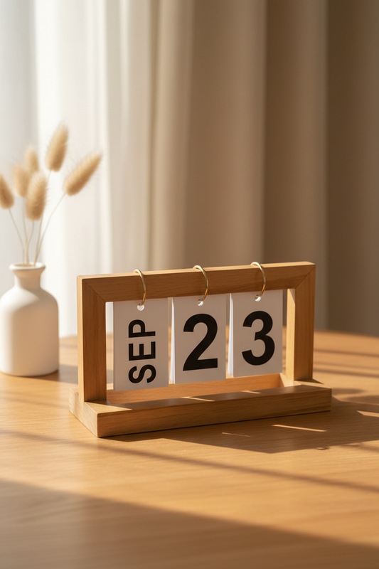 Wooden Calendar