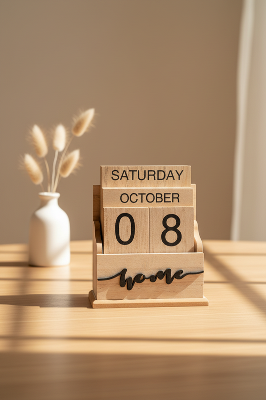 Wooden Calendar