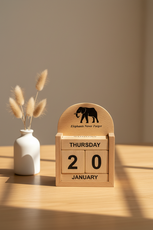Wooden Calendar